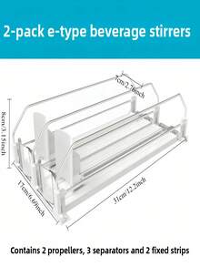 1-4PCS Beverage Can Dispenser Refrigerator Bottle Can Organizer With Upgraded Dual Layer Shelves Positioning Clips Kitchen Storage Closet Organization Desktop Storage Home Organizer - Multicolor - View 10