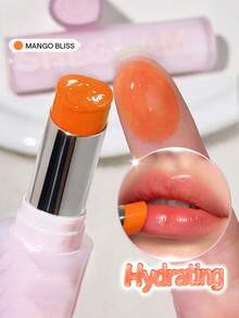 SHEGLAM Silk Slip Lip Oil Balm-Mango Bliss - 610 Mango Bliss - View 1