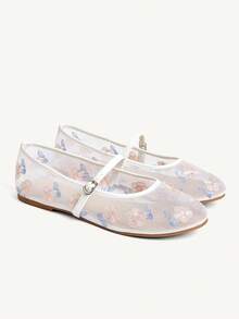 CUCCOO CHICEST Women's Buckle Design Casual Versatile Flat Shoes - Multicolor - View 2