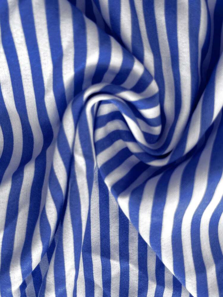 Plus Size Women Striped Rolled Cuff Short Sleeve Single-Breasted Casual Shirt Dress Summer Dress Summer Outfits For Women Spring Clothing Spring Outfit Beach Outfits For Women Vacation Outfits Women Summer Holiday Outfits Country Style For Women Summer Dresses For Women Spring Dress Women Beach Dress Holiday Dresses Country Dress