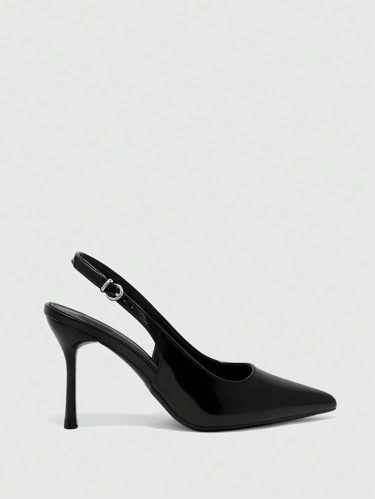 CUCCOO BIZCHIC Women's Shoes New Pointed Black High Heels Versatile Sexy Women's Elegant Stiletto Shoes