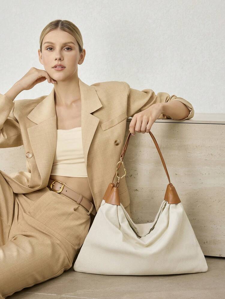 LADIES SHOULDER BAG, CASUAL VACATION HANDBAG.