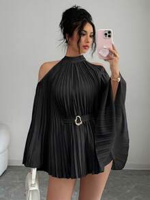 Women Blouses & Shirts - 黑色 - 查看 6