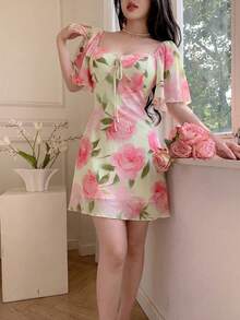 Women Plus Size Sports Dresses - Multicolor - View 4