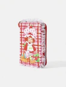 Strawberry Shortcake X SHEIN 復古草莓甜心短款錢包 - 粉色A - 查看 2