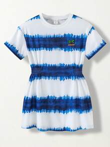 Blue and White