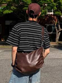 DAZY 男士条纹短袖Polo衫，夏季 - 彩色 - 查看 5