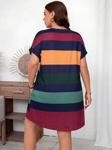 SHEIN LUNE 女士大码夏季服装 女士度假连衣裙 女士休闲商务连衣裙 女士夏季连衣裙 女士夏季服装 Zanzea 女士连衣裙 女士母亲节连衣裙 - 彩色 - 查看 2