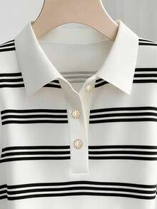 Resyla Top de tirantes informal con bloques de color y rayas, verano - Multicolor - Ver 4