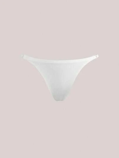 Veilyse Solid Ring Linked Sexy G-String Bridallingerie