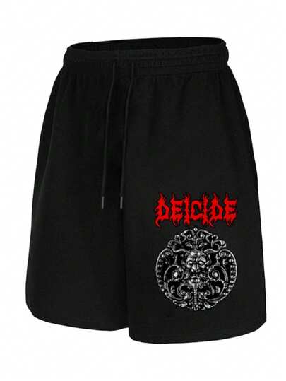 Hombre007 Pantalones cortos negros anti-rozadura para hombre, deportivos, perfecto para largas caminatas, running y entrenamientos sin incomodidades