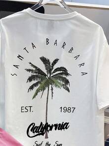 Manfinity Joysei Bộ áo thun ngắn tay màu trắng và quần short dệt màu hồng dành cho nam, kích thước tiêu chuẩn. - Nhiều màu - Xem 3