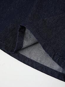 GlowEve Women's Daily Denim Set - Blue - View 5