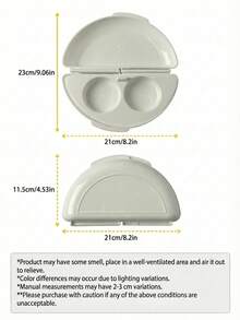 This Microwave Egg Cooker Is Easy To Clean, Reusable, And Non-Ttick, Making It Perfect For Breakfast And Baking. It's An Ideal Kitchen Appliance For Homes And Restaurants. - White - View 6
