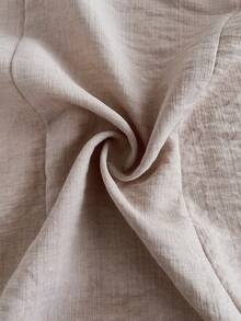 Maweii French Off-Shoulder Short Sleeve Plus Size Blouse, Summer Niche Design Top - Dusty Pink - View 7