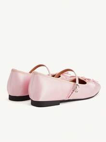 CUCCOO CHICEST Giày nữ thời trang, giày bệt nữ thoải mái, giày casual đa năng, giày đi nghỉ mát, giày hẹn hò, giày thanh lịch, thiết kế nơ, giày phong cách sinh viên, giày đi làm hàng ngày, giày hẹn hò ngoài phố, giày nữ phong cách ngọt ngào và cá tính. - Hồng - Xem 5