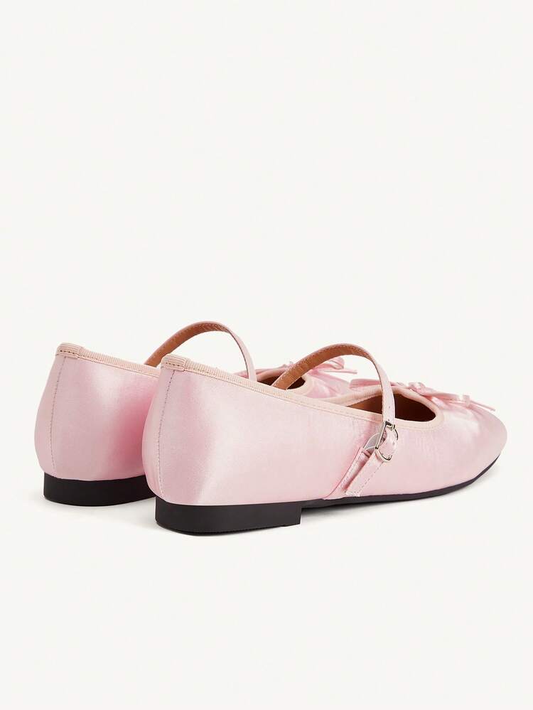 CUCCOO CHICEST Women Shoes Fashionable Women's Flat Shoes Comfortable Casual Versatile Holiday Dating Elegant Wear Bow Design, College Style Wear, Commuting Daily, Dating Out Of The Street, Sweet Cool Style Women's Shoes