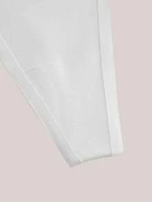Veilyse Solid Ring Linked Sexy G-String Bridallingerie - White - View 5