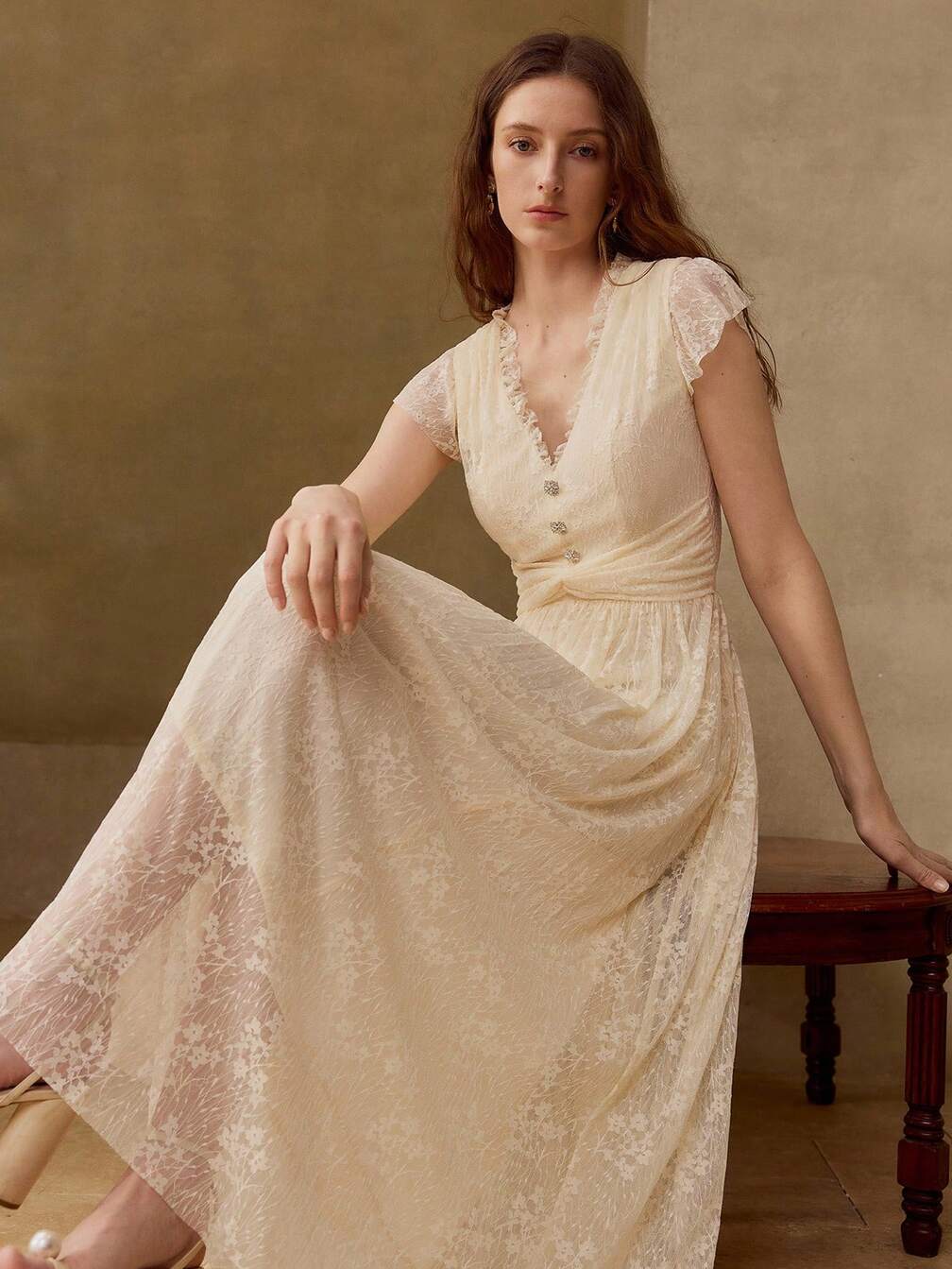 women's spring formal dresses Primavera 4558 Beaded Cut out Prom Dress Gown Sequins 0 / Peacock or formal events MOTF WOMEN'S SPRING/SUMMER LACE RUCHED