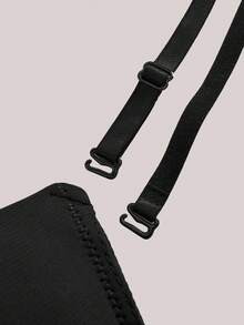 Áo ngực có gọng bằng thép nguyên chất - màu đen - Xem 7