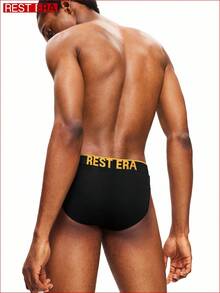 7条装男士字母腰带舒适三角裤 - 彩色 - 查看 2