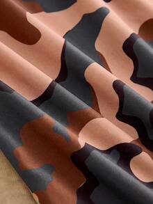 HIMLAND 男士宽松抽绳短裤，防尴尬沙滩短裤，休闲度假必备单品 - 彩色 - 查看 6