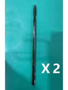 双头眉刷，用于眉形塑造、提拉和涂抹眉蜡，打造蓬松自然的羽毛状眉妆 - 彩色 - 查看 17