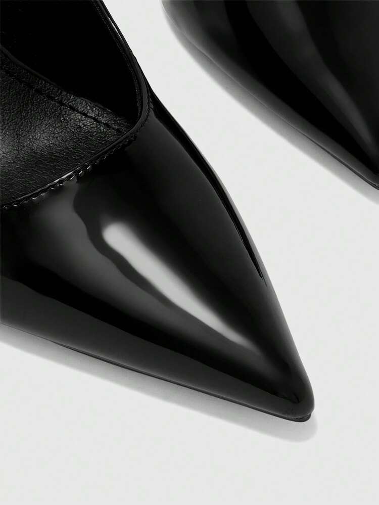 CUCCOO BIZCHIC Women's Shoes New Pointed Black High Heels Versatile Sexy Women's Elegant Stiletto Shoes