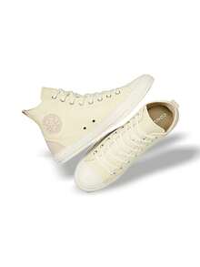 Converse Giày thể thao Chuck Taylor All Star Garden Club Thấm hút mồ hôi Thoáng khí Nhẹ Mềm Đa năng Dễ giặt Hoạt động ngoài trời Hàng ngày Unisex Màu be A09124C - Màu trắng - Xem 5
