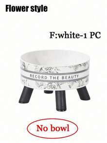 1pc Elevated Pet Bowl, Stainless Steel Dog/Cat Food & Water Bowl, Neck-Friendly Design - one size fits all - View 14