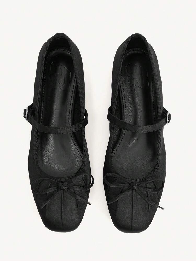 CUCCOO CHICEST Women Shoes Fashionable Women's Flat Shoes Comfortable Casual Versatile Holiday Dating Elegant Wear Bow Design, College Style Wear, Commuting Daily, Dating Out Of The Street, Sweet Cool Style Women's Shoes