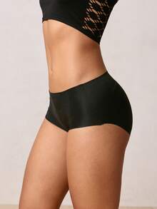 Veilyse Seamless Butt Lifting Padded Panties For Women, Peach Booty Enhancing Shapewearfor Summer - Black - View 6