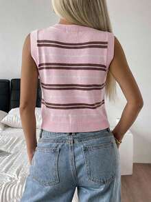CovetEZ Áo khoác len cardigan màu hồng tối giản, phong cách thường ngày, thuộc dòng Dopamine, thích hợp cho đi làm hàng ngày, hẹn hò, tụ họp, mùa thu/đông/hè, Giáng sinh, Năm mới, Lễ Tạ ơn, tiệc tùng, đám cưới, đi biển, lễ tốt nghiệp, thời trang, thanh lịch, thường ngày, đi chơi, hẹn hò, cuộc hẹn, đi làm, sáng bóng, Ngày Valentine, sang trọng, kỳ nghỉ, thường ngày, Y2K, đi chơi, lễ tốt nghiệp và các dịp khác. - Nhiều màu - Xem 2
