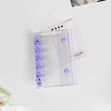 Joivida M5-Sized Portable Transparent Binder, Can Be Used As A Transparent Sticker Book, Sticker Pad, Photo Organizer, Album, Budget Planner, Journal, Notebook, Or Office Supply - multi-color - View 33