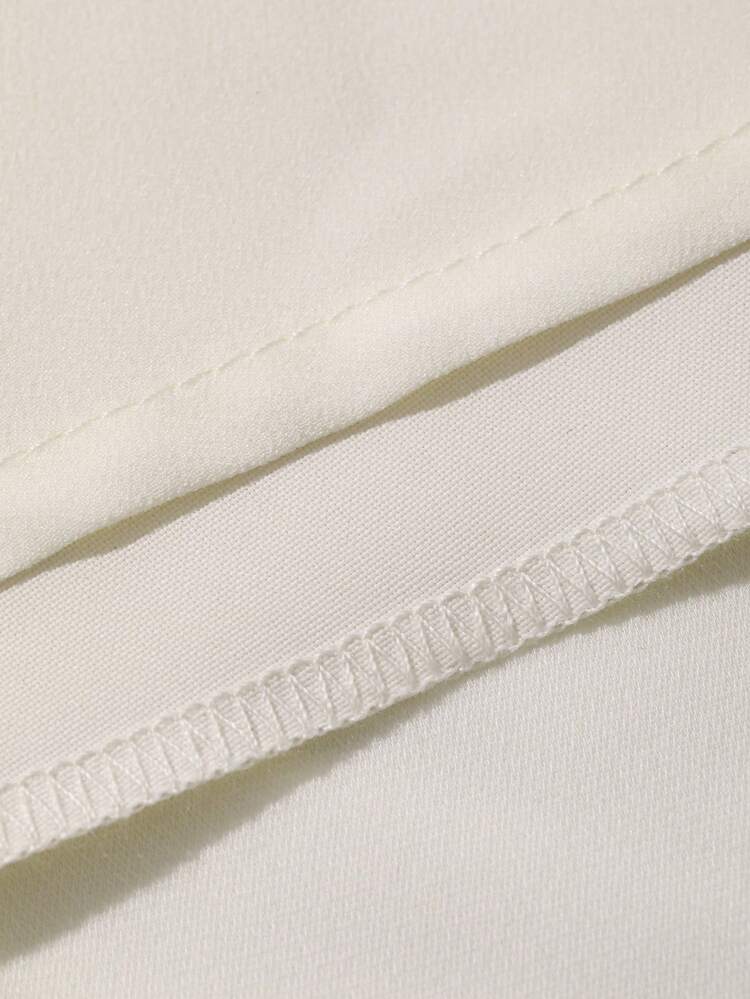 Women's Casual Elegant Textured Sleeveless Vest And Long Skirt 2-Piece Set, Spring/Summer