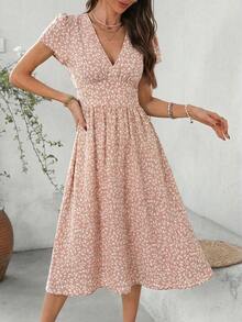 Clasi Vestido de mujer nuevo y elegante con cuello en V, cintura ceñida, bolsillos y estampado floral para vacaciones.Vestido midi de línea A con encaje, cuello en V y mangas cortas, cintura ceñida.para uso diario, vacaciones, primavera/verano.Vestido floral elegante para salidas y vacaciones.Vestido midi con estampado floral, regalo para mamá.Vestido de línea A para festivales, citas nocturnas de verano, vestido de verano, vestido elegante para mujer, vestido bohemio de verano, vestido casual de verano con estilo español, vestidos de resort para mujer, vestidos de verano para mujer, vestidos vintage para mujer, vestidos retro para mujer, vestido con estilo español, vestidos de verano para mujer, vestidos de primavera para mujer, vestidos envolventes para damas, vestidos para mujer, vestidos de picnic para mujer, vestido casual rojo, vestido de gasa con estampado floral, vestidos de verano para mujer, vestido Yisikado, vestido Zanea, vestido floral rojo, vestidos de mujer - Rosa vieja - Ver 6