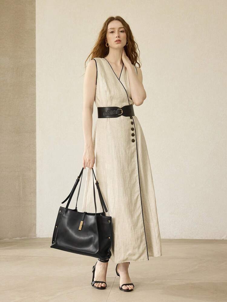 WOMEN'S TOTE BAG, LARGE CAPACITY COMMUTER SHOULDER BAG.