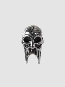 MortiRose 4PCS Gothic Style Earrings Punk Disc Studs Cartilage Earrings Stud Skull Helix Ear Tragus Piercing Body Jewelry,Goth/Gothic/Punk/Grunge/Dark Gothic,Streetwear,Summer/Festival/Prom/Party,Vintage,Stainless Steels,Hypoallergenic,Piercing - Steel color - View 5