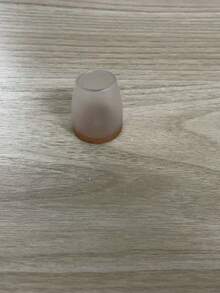 4/8/16/24个装圆形椅腿地板保护垫 - 静音地板，防止刮擦，滑动顺畅 - 耐用硅胶材质，柔软毛毡垫轻柔接触地板，保护地板、桌椅腿 - 淺棕色 - 查看 10