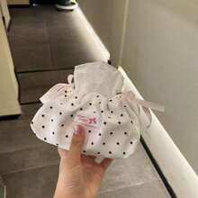 Joivida 1个蓝色格子抽绳纸巾袋 - 清新整洁的桌面收纳方案。 - 彩色 - 查看 16