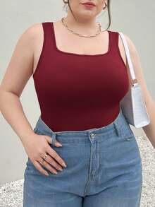 SHEIN Essnce 3件套大码百搭吊带背心，春夏多功能修身休闲外套 - 彩色 - 查看 9