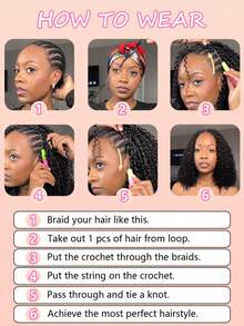 Boho Braids Human Crochet Hair In 100% Remy Human Hair Jerry Curly Feather Line Boho Crochet Braids Human Hair Salon Silky Seamless Invisible For Thin Hair Woman Micro Pre Looped Crochet Human Hair Extensions - SNATURAL/27 - View 8