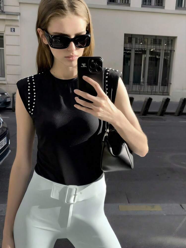 SHEIN Maija MAIJA Casual Floral Print Short Sleeve Relaxed Fit Tee,Summer Top