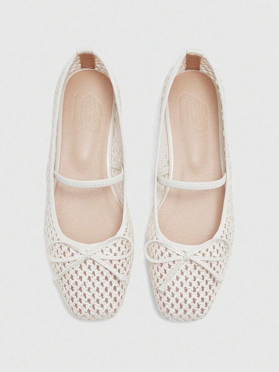 CUCCOO BIZCHIC Zapatos de tacón bajo lisos y de moda para mujer, zapatos de vacaciones de verano, zapatos de bruja de primavera, zapatos de vacaciones de primavera, zapatos de Pascua para Navidad - Albaricoque 6 - Ver 1