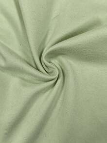 Franclia 女士时尚透视网纱立领连体衣带帽袖 - 綠色 - 查看 4