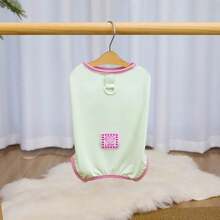 PETSIN Quần áo cho thú cưng, quần áo cho chó, quần áo cho mèo, quần yếm thường ngày, quần yếm mới cho động vật nhỏ mùa xuân và mùa hè, bộ áo liền quần có khóa kéo, đồ dùng cho thú cưng, quần yếm thường ngày - Nhiều màu - Xem 22