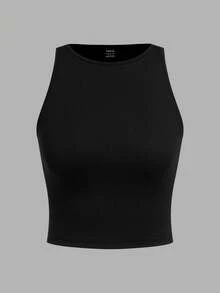 SHEIN EZwear 女士四件套休闲套装，黑白条纹图案，樱桃印花，黑色和粉色百搭性感吊带背心，夏季必备 - 彩色 - 查看 6