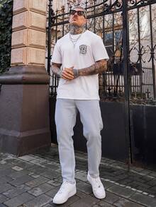 Artur Kramer 男士斜口袋牛仔褲 - 淺色水洗藍 - 查看 6