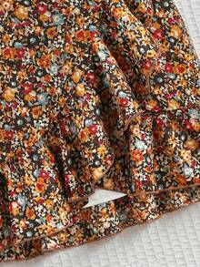 SHEIN Bộ đồ 2 món dành cho bé gái tuổi teen, phong cách giản dị, tối giản, thoải mái, cổ tròn, không tay, viền bèo nhún. - Nhiều màu - Xem 6