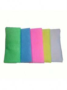1 miếng bọt biển tắm tẩy tế bào chết dài, khăn tắm lưới nylon, dụng cụ chà lưng dành cho nam và nữ. - Nhiều màu - Xem 2